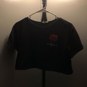 Crop top tee